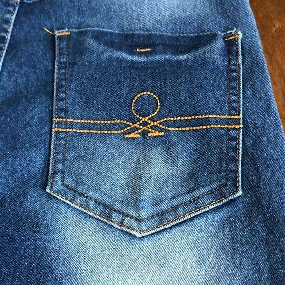 United Colors of Benetton SLIM FIT HIGH-WAISTED JEANS size 32 W - Picture 3 of 11